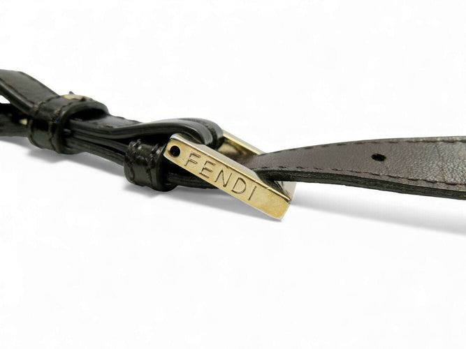 sac a main FENDI baguette 8bt163 toile logo monogramme zucca bandouliere 58 Facettes 271140