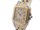 Montre vintage montre CARTIER panthere 110000r or 18k 2 rangs acier quartz 58 Facettes 268500