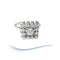 Bague Bague Vintage carrée - Diamants 0,44 carat - Or gris 18 K et platine 58 Facettes AA 1697