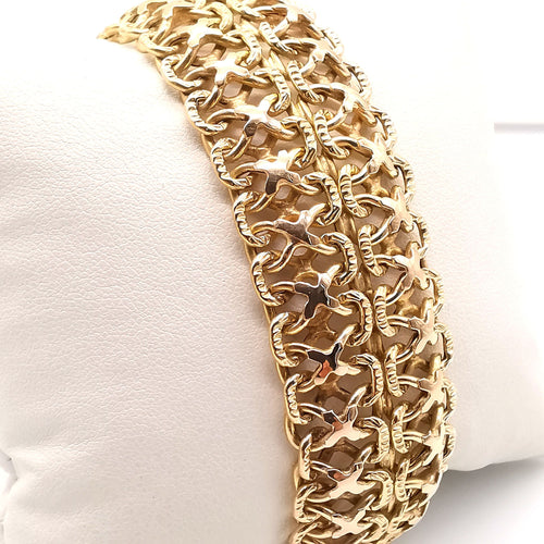 Bracelet Bracelet or jaune 58 Facettes