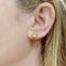 Boucles d'oreilles Boucles d'oreilles Chaumet, or jaune et diamants. 58 Facettes 35115