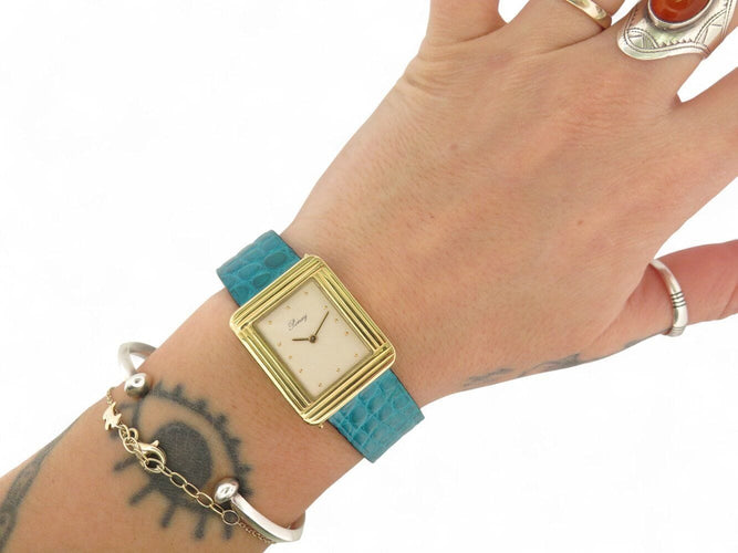 Montre montre POIRAY ma premiere 30mm or jaune 18k quartz boite 58 Facettes 271473