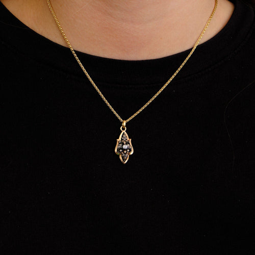 Pendentif Pendentif Ancien Diamant 58 Facettes