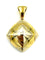 Collier BVLGARI. Collier Piramide 2 ors 58 Facettes