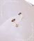Boucles d'oreilles Neuves Boucles d'oreilles puces clous / Grenats Ø 6 mm / Alpa / Or 18 K 58 Facettes AA 1508