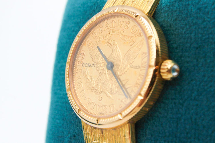 Montre Montre femme or jaune 5 dollars 58 Facettes MT240129