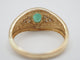 Bague 49 Bague jonc or 750 emeraude 58 Facettes