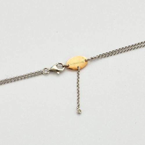 DALUMI 2 guld diamant halskæde