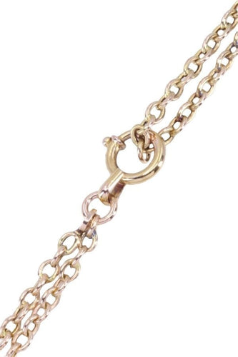 Collier Collier sautoir or jaune 58 Facettes 093631