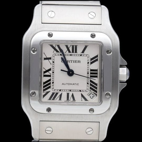 Montre Cartier Montre Santos Galbée Xl 58 Facettes MT44079