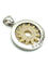 Pendentif BULGARI - Collection Tondo pendentif en or et acier diamants 58 Facettes