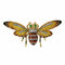Pendentif Vintage Bee Brooch-Pendant with Plique-à-Jour Enamel and Trembling Wings 58 Facettes 24263-0277