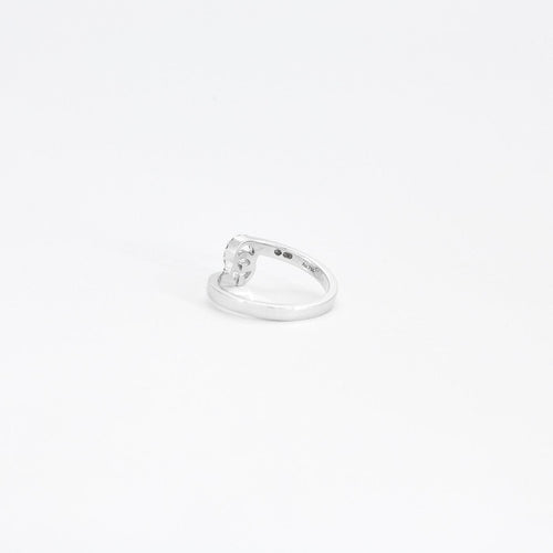 Bague 46 GUCCI - Bague GG Running or gris et diamants 58 Facettes GAW10