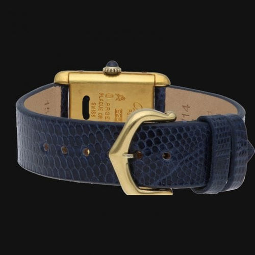 Montre Cartier Montre Tank Vermeil 58 Facettes MT42363