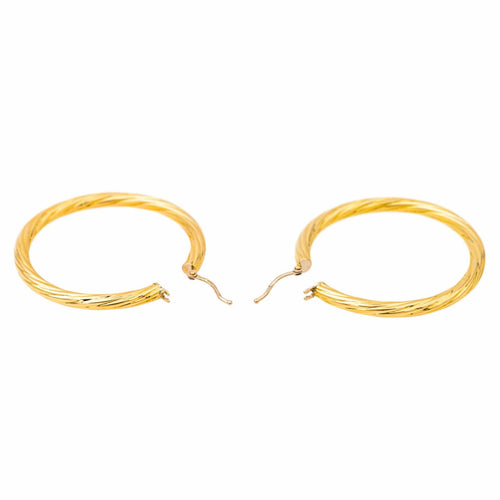 Boucles d'oreilles Boucles d'oreilles  Créoles Or jaune 58 Facettes 4311429CN