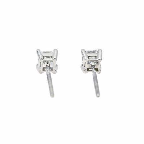 Boucles d'oreilles Boucles d'oreilles Puces Or blanc Diamant 58 Facettes 4183092CN