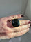 Bague 54 POMELLATO - BAGUE "VICTORIA" JAIS NOIR OR JAUNE 58 Facettes RÉF 1-0002311/4
