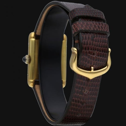 Montre Cartier Montre Tank Vermeil 58 Facettes MT42244