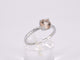 Bague Bague en or blanc avec morganite 58 Facettes 2197