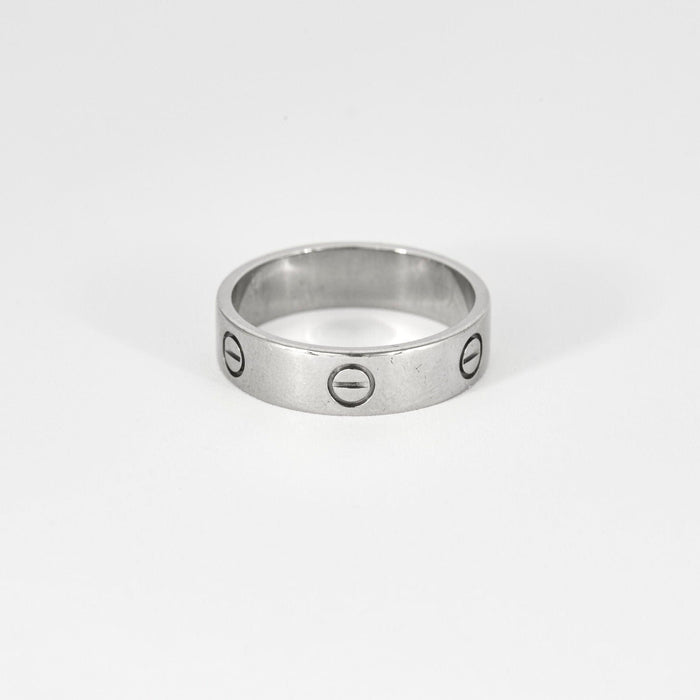 CARTIER Anillo de matrimonio Love Oro blanco