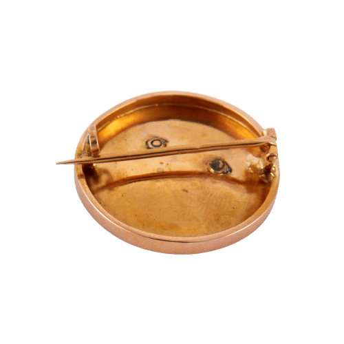 Антички брош од рубина и дијаманата