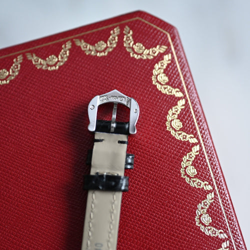 Montre CARTIER - Montre Tank Allongée Mini or blanc 58 Facettes