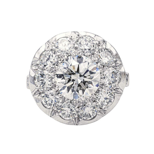 Bague 49.5 Bague Marguerite Platine Diamant 58 Facettes 3655102CN
