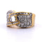 Bague 55 DAMIANI - Bague en or avec diamants 58 Facettes