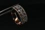 Bague 55 Bague En Or Rose et Diamants 58 Facettes