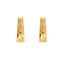 Boucles d'oreilles Boucles D'oreilles jonc en or jaune 58 Facettes LP794