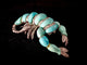 Broche Broche en forme de scorpion sertie de turquoises et brillants 58 Facettes