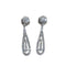 Boucles d'oreilles Boucles d’oreilles en or blanc 18k et diamants taille brillant 58 Facettes PE272