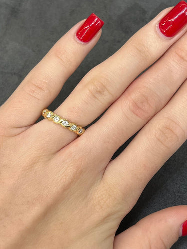 Bague 53 Bague or et diamants 0,54 ct 58 Facettes 00024501