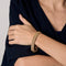 Bracelet Bracelet mailla Américaine en or jaune 58 Facettes SL7138