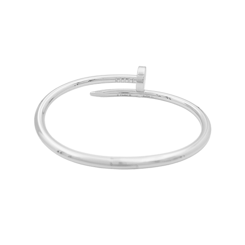 Bracelet Bracelet Cartier, "Juste un Clou", or blanc. 58 Facettes 34776
