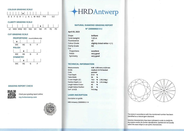 Bague 57 Bague solitaire Ct 1,22 58 Facettes 13075