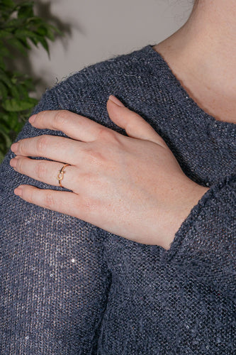 Bague 51 Fred Bague Force 10 Or rose Diamant 58 Facettes 3946315RV