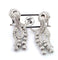 Boucles d'oreilles Boucles d'oreilles en or blanc avec diamants 58 Facettes