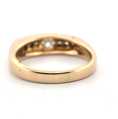 Bague 60 Bague en or jaune et diamant 58 Facettes