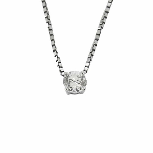 Collier Collier en or blanc et diamant 58 Facettes 240369-1