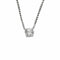 Collier Collier en or blanc et diamant 58 Facettes 240369-1