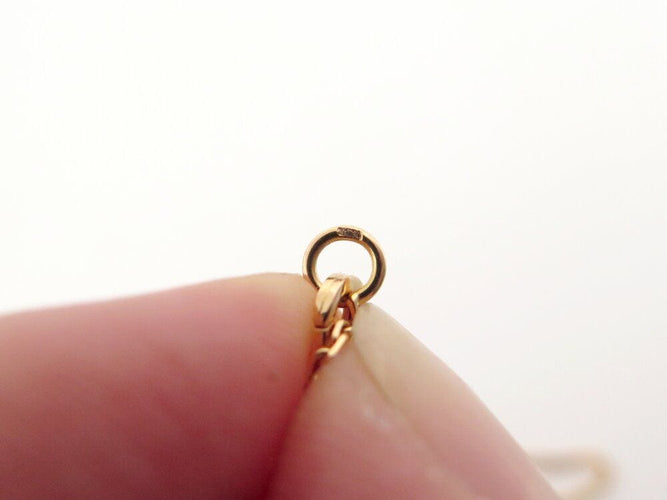 Collier collier van cleef & arples vintage alhambra nacre verte or rose 18k ed lim 58 Facettes 267151