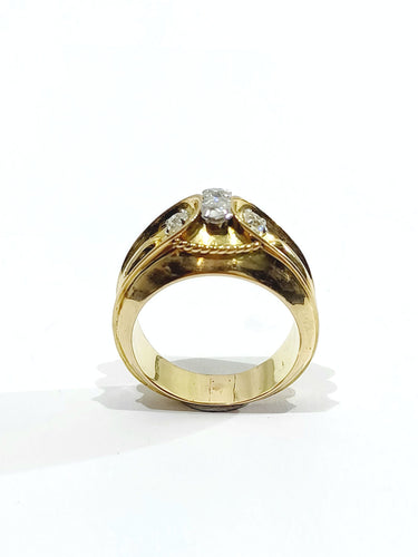 Bague 60 Bague Or & diamants 58 Facettes 598278