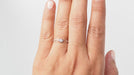 Bague 54 DINH VAN - Bague le cube diamant en or blanc et diamant 58 Facettes 32660