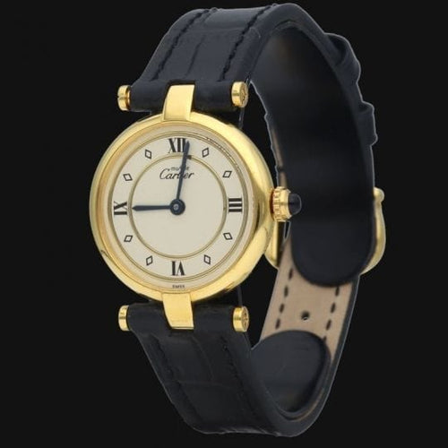 Cartier Must De Cartier Watch silver-gilt 