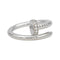 Bague 52 Cartier Bague Juste un clou Or blanc Diamant 58 Facettes 4944090RV