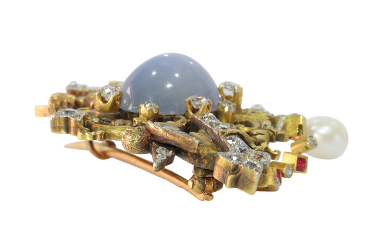 Montre Démêler le symbolisme : le lien avec la franc-maçonnerie dans les bijoux anciens 58 Facettes 18052-0023