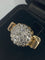 Bague 51 Bague en or 18ct de forme boule sertie de diamants vers 1940/1960 58 Facettes AB41bis