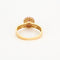 Bague 55 Bague or jaune rubis et saphirs roses 58 Facettes
