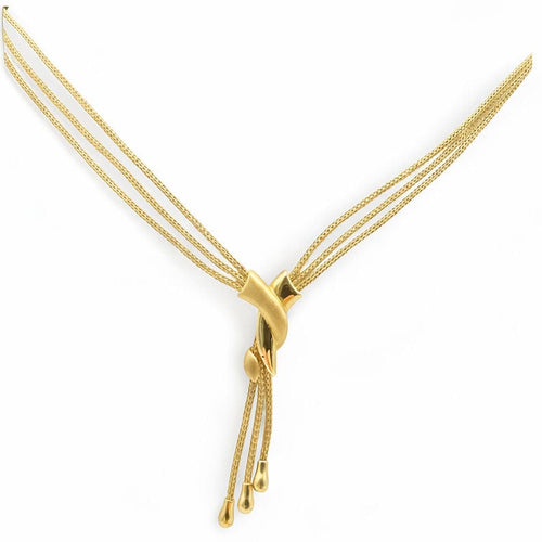 Collier Collier Négligé or jaune 58 Facettes